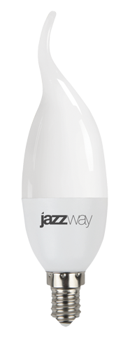 Лампа светодиод. (LED) Свеча на ветру Е14  9Вт 820лм 5000К 230В матов. Jazzway