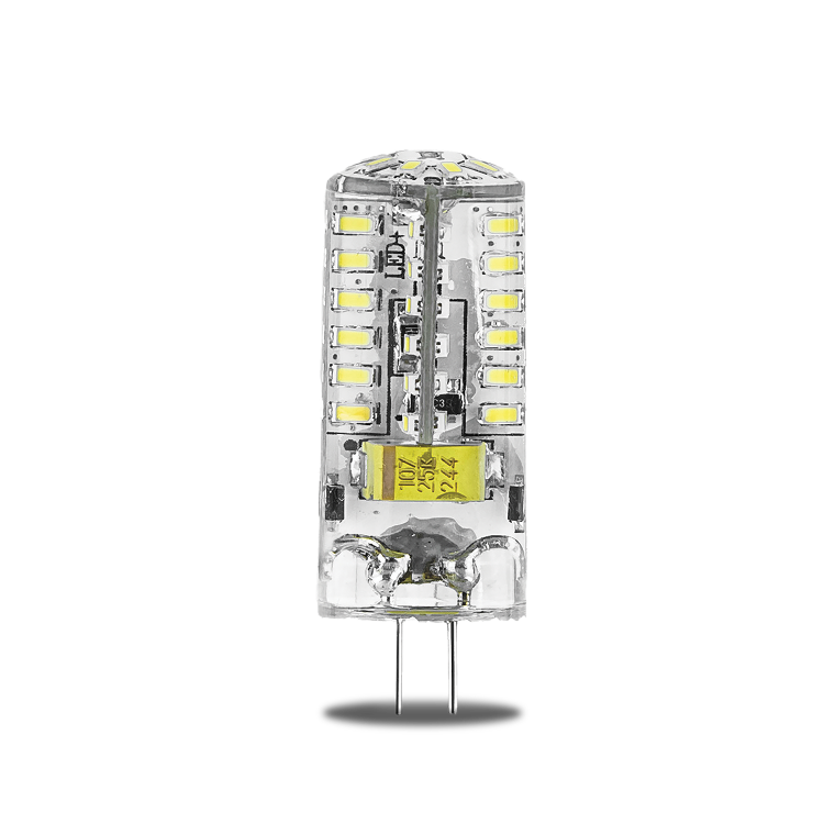 Лампа светодиод. (LED) Капсула G4 3Вт 250лм 4100К 230В прозр. Gauss
