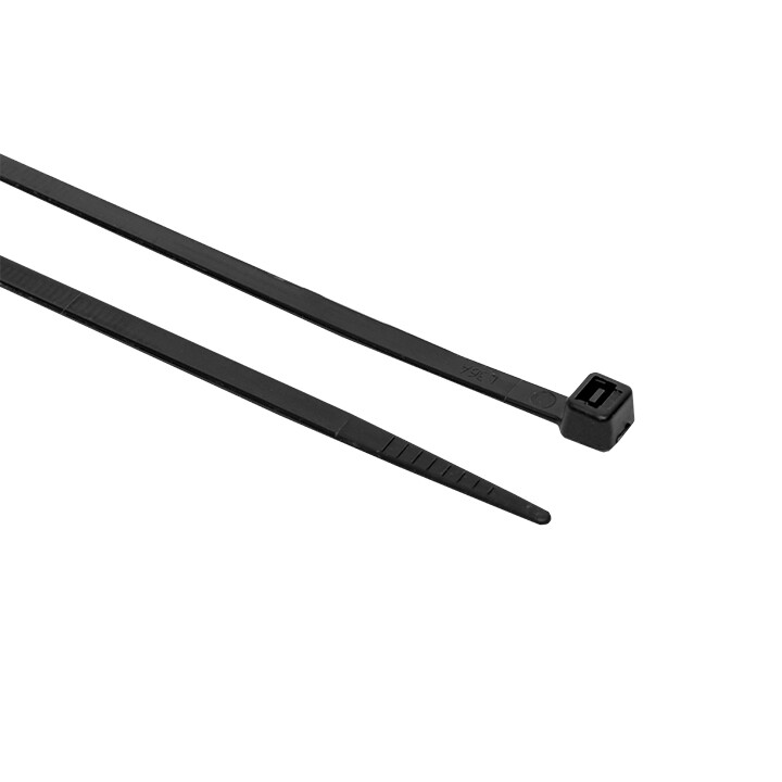 Стяжка кабельная (хомут)  160 х 4,6 мм черная (100шт) FlexLock PROxima
