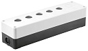 Корпус КП105(6) для кнопок 5(6)мест белый ИЭК-Корпуса для светосигнальной арматуры - купить по низкой цене в интернет-магазине, характеристики, отзывы | АВС-электро