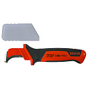 Нож для резки кабеля VDE, с лезвием в форме крюка 50 мм-Ножи монтёрские - купить по низкой цене в интернет-магазине, характеристики, отзывы | АВС-электро