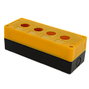 Корпус КП104 пластиковый 4 кнопки желтый EKF PROxima-Корпуса для светосигнальной арматуры - купить по низкой цене в интернет-магазине, характеристики, отзывы | АВС-электро