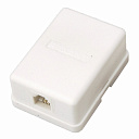 Телефонная розетка - 1 6P-2C  PROCONNECT-Электроустановочные изделия (ЭУИ) - купить по низкой цене в интернет-магазине, характеристики, отзывы | АВС-электро