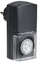 РТМ-4 Розетка-таймер механ. 30мин 24ч 48on/off 16А IP44 IEK-Таймеры для ЭУИ - купить по низкой цене в интернет-магазине, характеристики, отзывы | АВС-электро