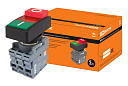 Кнопка двойная MPD13-11R (зеленая/красная-выступающая) (LED) d22мм/24В (I/O)  линза красная TDM-Устройства световой сигнализации - купить по низкой цене в интернет-магазине, характеристики, отзывы | АВС-электро