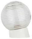 Светильник ЭРА  НБП 01-60-004 с наклонным основанием Гранат стекло IP20 E27 max 60Вт D150 шар-Светильники настенно-потолочные - купить по низкой цене в интернет-магазине, характеристики, отзывы | АВС-электро