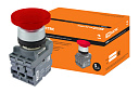 Кнопка грибовидная МРМ1-10R в сборе d40мм 1з+1р красная TDM-Устройства световой сигнализации - купить по низкой цене в интернет-магазине, характеристики, отзывы | АВС-электро