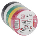 Изолента ПВХ 15мм х 10м  5 цветов ЭРА-Крепёж, материалы для монтажа - купить по низкой цене в интернет-магазине, характеристики, отзывы | АВС-электро