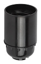 Патрон Е27 карболитовый подвесной гладкий черный ЭРА-Патроны для ламп - купить по низкой цене в интернет-магазине, характеристики, отзывы | АВС-электро