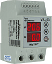Реле контроля 1-фаз. напряжения и тока VА-63A 63А-Низковольтное оборудование - купить по низкой цене в интернет-магазине, характеристики, отзывы | АВС-электро