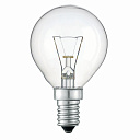 Лампа накал. Шар Е14 60Вт 650лм 230В прозр. PHILIPS-Лампы накаливания - купить по низкой цене в интернет-магазине