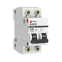 Выключатель автомат. 2-пол. (2P)  32А C  4,5кА ВА47-29 Basic EKF-Автоматические выключатели - купить по низкой цене в интернет-магазине, характеристики, отзывы | АВС-электро