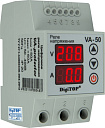 Реле контроля 1-фаз. напряжения и тока VА-50A 50А-Реле контроля - купить по низкой цене в интернет-магазине, характеристики, отзывы | АВС-электро