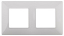 Рамка 2-мест. Эра Elegance белый-Рамки для ЭУИ - купить по низкой цене в интернет-магазине, характеристики, отзывы | АВС-электро