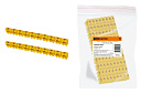 Маркер наборный - символ "4" желтый 6 мм2 (уп.=100 шт.) TDM-Маркировка кабельная - купить по низкой цене в интернет-магазине, характеристики, отзывы | АВС-электро