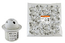 Патрон Е27 пластиковый резьбовой с кольцом и колпачком белый TDM-Патроны для ламп - купить по низкой цене в интернет-магазине, характеристики, отзывы | АВС-электро