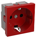 Розетка красная 2K+P Праймер-Розетки штепсельные (силовые) - купить по низкой цене в интернет-магазине, характеристики, отзывы | АВС-электро