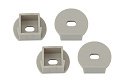 Заглушки для профиля набор 4 шт круглые сквозные LF281 ЭРА-Светотехника - купить по низкой цене в интернет-магазине, характеристики, отзывы | АВС-электро