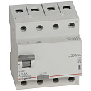 Устр-во защит. откл. (УЗО, ВДТ) 4-пол. (4P)  63А 300мА тип AC RX3 Legrand-Низковольтное оборудование - купить по низкой цене в интернет-магазине, характеристики, отзывы | АВС-электро